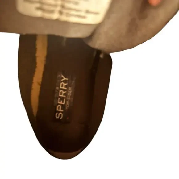 Sperry Women's Saltwater Waterproof Duck Boots Black/Grey Sz 7 - Picture 10 of 10